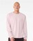BELLA + CANVAS 6 oz Heavyweight Long Sleeve Tee Premium Airlume Cotton Relaxed Fit Drop Shoulder Unisex Shirt